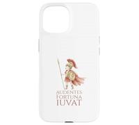 Lindo legionario Romano Antiguo - La Fortuna favorece a los audaces Carcasa para iPhone 15
