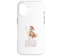 Lindo legionario Romano Antiguo - La Fortuna favorece a los audaces Carcasa para iPhone 16