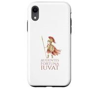 Lindo legionario Romano Antiguo - La Fortuna favorece a los audaces Carcasa para iPhone XR