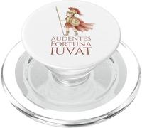 Lindo legionario Romano Antiguo - La Fortuna favorece a los audaces PopSockets PopGrip para MagSafe