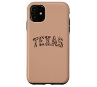 Lindo Leopardo de Texas Cowgirl Sur Country Girl Carcasa para iPhone 11