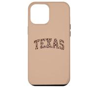 Lindo Leopardo de Texas Cowgirl Sur Country Girl Carcasa para iPhone 12 Pro MAX