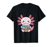 Lindo Libro de Lectura de ajolote de Dibujos Animados educación diseño Animal Camiseta