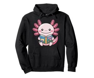 Lindo Libro de Lectura de ajolote de Dibujos Animados educación diseño Animal Sudadera con Capucha