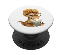 Lindo Libro de Lectura de Dinosaurios PopSockets PopGrip Adhesivo