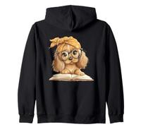 Lindo Libro de Lectura para Cachorros con Bandana Sudadera con Capucha
