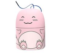 Lindo Limpiador de Taza de Inodoro de Dibujos Animados - Desodorizante de Larga Duración - 90 Días de Uso - Azul/Verde/Rosa (1, Rosa)