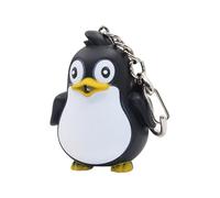 Lindo Llavero De Pingüino - Colgante De Mochila Para Niños | Del Llavero Del Pingüino | Llavero Con Linterna De Pingüino | Llavero Pingüino Colgante De Llaves De Coche | Llavero Con Sonido LED