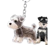 Lindo llavero | Llavero de almacenamiento para perros y gatos decorativos | Recuerdo conmemorativo para mascotas Encanto para teléfono mochila espejo, e, Se référer au descriptif