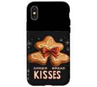 Lindo Look de Besos de Jengibre Carcasa para iPhone X/XS