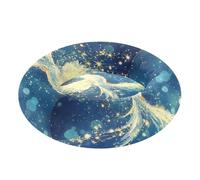 Lindo loro blanco galaxia mascota perro cama alivia el estrés gato almohada cama para mascotas tamaño pequeño dormir S