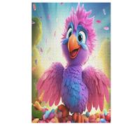 Lindo Loro Puzzles 1000 Piezas Adultos, Rompecabezas de Madera Juegos De Habilidad Para Toda La Familia,Juego De Edificio Equipo (78×53cm)
