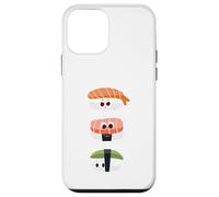 Lindo Maki Y Nigiri Sushi Trio - Feliz Amante De La Comida Japonesa Carcasa para iPhone 12 Mini