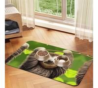 Lindo mantel de piel absorbente de perezoso para mascotas, adecuado para perros o gatos