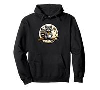 Lindo Mapache Comiendo Fideos Divertidos para Mujeres, Hombres y niños Sudadera con Capucha