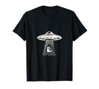 Lindo Mapache secuestrado por OVNI Alien Camiseta