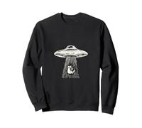 Lindo Mapache secuestrado por OVNI Alien Sudadera