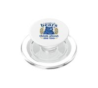 Lindo, me pregunto si los Osos también piensan en mí, Forest Bear PopSockets PopGrip para MagSafe