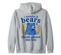 Lindo, me pregunto si los Osos también piensan en mí, Forest Bear Sudadera con Capucha