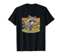 Lindo Mecánico De Mapache con Caja De Herramientas En El Jardín Camiseta
