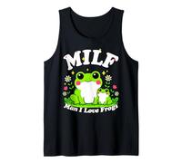Lindo Milf Hombre Amo Ranas Rana Divertido Anfibio Papá Broma Camiseta sin Mangas
