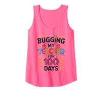 Lindo molestando a mis Profesores de Ciencias 100 días Girls My Jam Camiseta sin Mangas