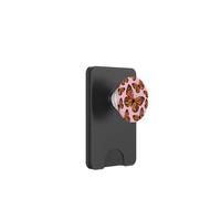 Lindo Monarca Mariposa Diseño Pastel Rosa Naranja Estética PopSockets PopWallet para MagSafe