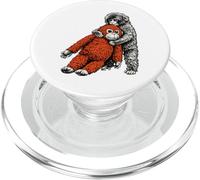 Lindo Mono bebé zoológico Llamado ponche Adorable orangután Relleno PopSockets PopGrip para MagSafe
