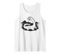 Lindo Monstruo del Lago Ness, Criatura del Lago Camiseta sin Mangas