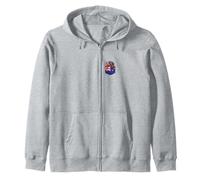 Lindo neozelandés Pocket Kiwi Nueva Zelanda Sudadera con Capucha