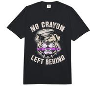 Lindo NO Crayons Left Behind Military Corps Red Friday Humor Comfort Colors Adult Heavyweight T-Shirt