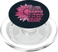 Lindo No Sabemos lo Fuertes Que Somos Concientización sobre el cáncer de Mama PopSockets PopGrip para MagSafe