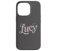 Lindo Nombre Lucy Personalizado niña mamá Traje de Etiqueta de Nombre Carcasa para iPhone 13 Pro
