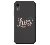 Lindo Nombre Lucy Personalizado niña mamá Traje de Etiqueta de Nombre Carcasa para iPhone XR