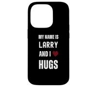 Lindo nombre personalizado es Larry And I Love Hugs Carcasa para iPhone 14 Pro