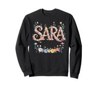 Lindo Nombre Sara Cottagecore Girl Sister Personalizado Sudadera