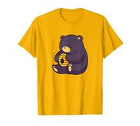Lindo Oso con Miel - Adorable Abeja y Panal Camiseta