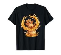 Lindo Oso De Miel Salpicar Cachorro En La Camiseta
