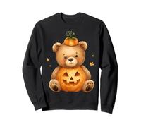 Lindo Oso de Peluche Calabaza Jack O'Lantern Halloween niños Sudadera