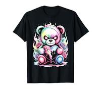 Lindo Oso de Peluche Espeluznante con corazón Roto Camiseta