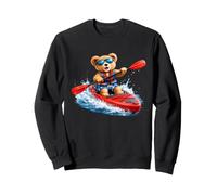 Lindo Oso de Peluche Valiente en un Barco Shapes Mania Sudadera