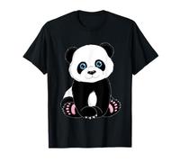 Lindo oso oso panda para niños y niñas Camiseta