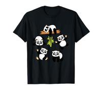 Lindo oso oso panda para niños y niñas Camiseta