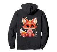 Lindo otoño zorro bosque animal niños otoño Sudadera con Capucha