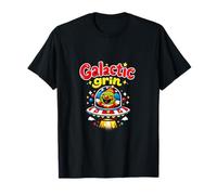 Lindo OVNI Juego de Palabras Galáctico Sonrisa Alien Payaso Espacio Arte Camiseta