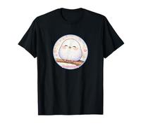Lindo pájaro Sonriente Shima Enaga Japanese Snow Fairy Camiseta