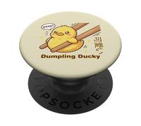 Lindo Palo Kawaii Pato Dumpling Ducky Meme PopSockets PopGrip Adhesivo