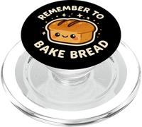 Lindo Pan Recuerda Hornear Pan PopSockets PopGrip para MagSafe