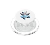 Lindo Panda Bailarina Animal Bailando PopSockets PopGrip para MagSafe