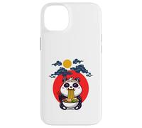Lindo panda comiendo ramen bajo el cielo iluminado por la luna Carcasa para iPhone 14 Plus